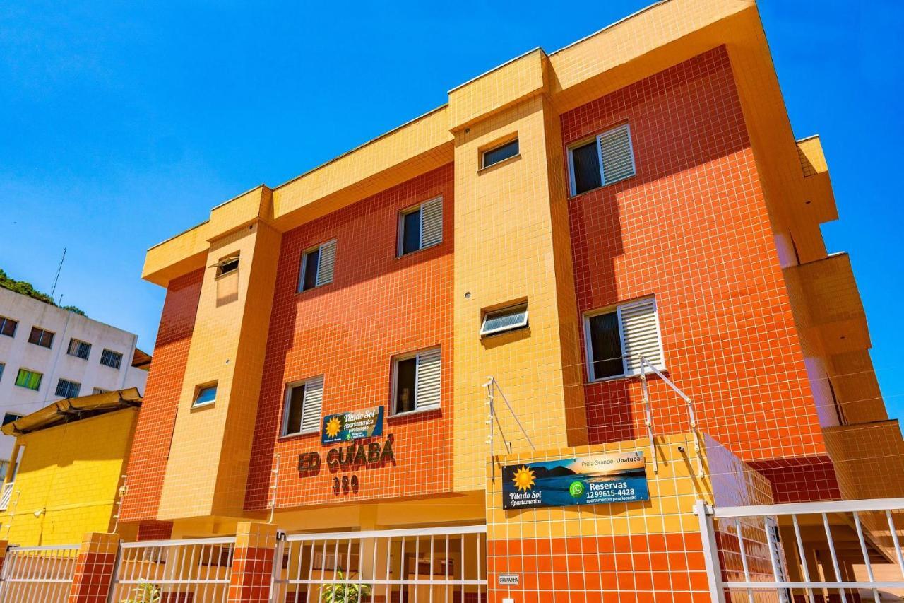 Apartamento Praia Grande Ubatuba 2 vagas garagem Internet WiFi Apartment Bagian luar foto