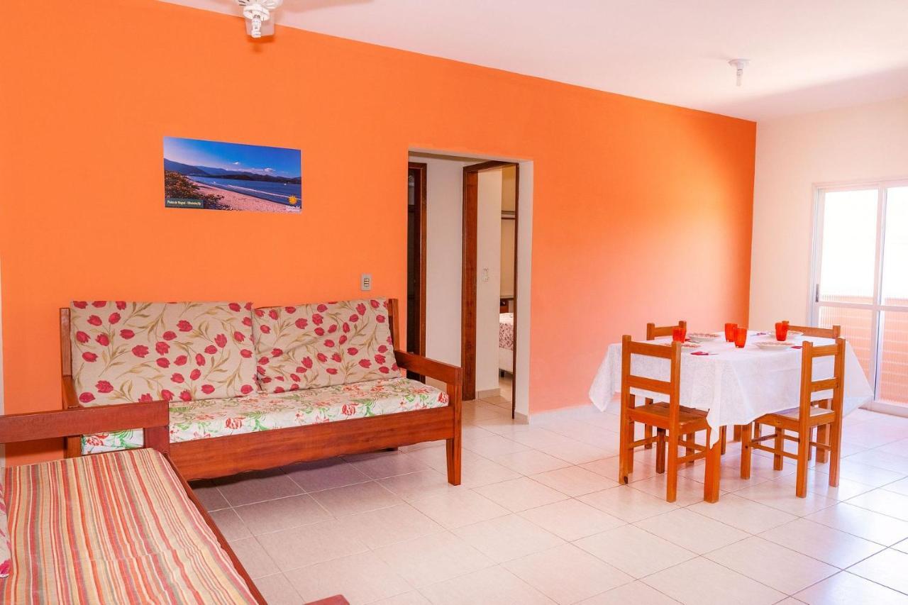 Apartamento Praia Grande Ubatuba 2 vagas garagem Internet WiFi Apartment Bagian luar foto